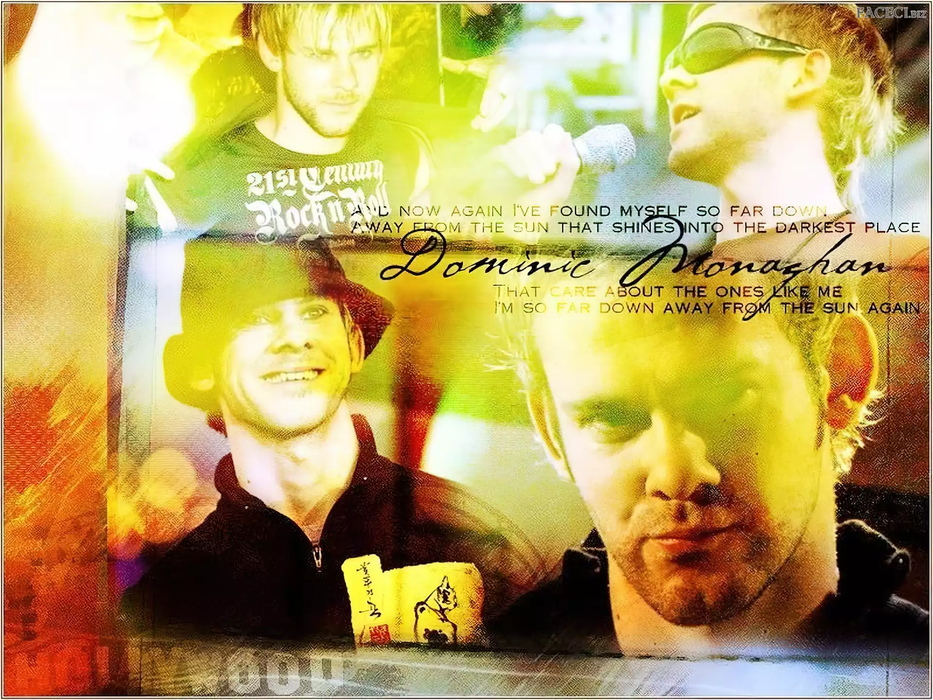 mikrofon, Dominic Monaghan, okulary