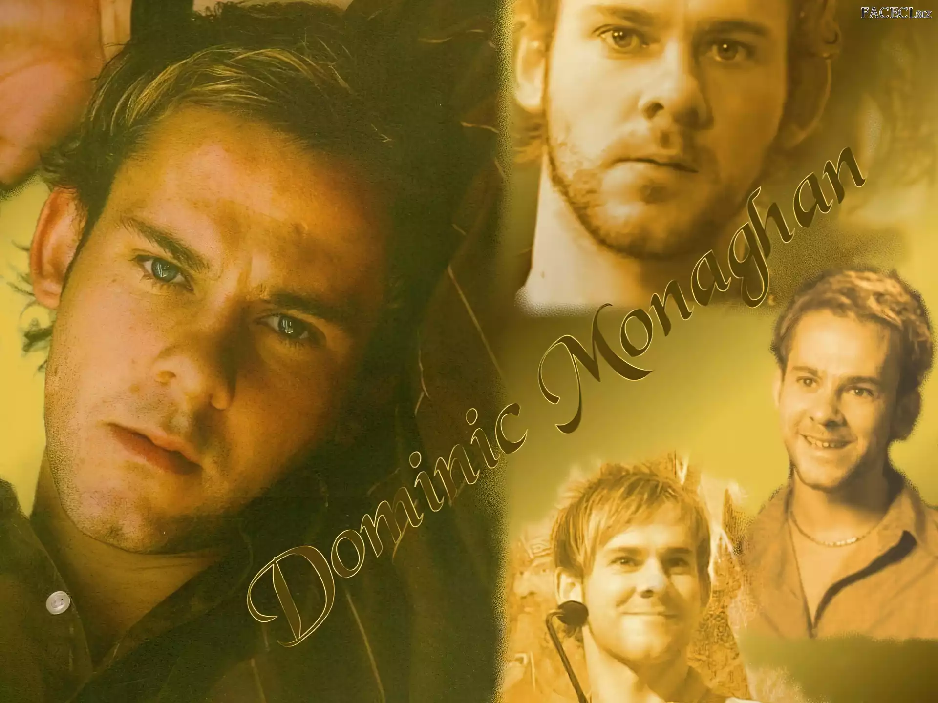 niebieskie oczy, Dominic Monaghan, jasne włosy